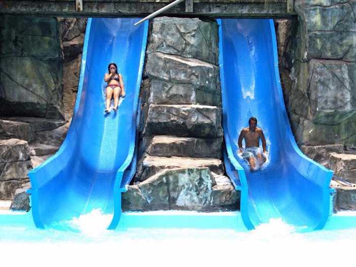 This summer, Six Flags White Water in Atlanta, Georgia, is opening the Dive Bomber, which drops visitors through a trap door for a zero gravity, 10-story fall. The park also has many kid-friendly options and offers cabanas for families looking to relax.