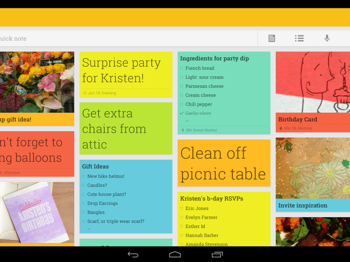 Google Keep is a powerful tool for recording what