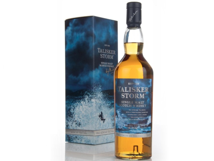 Best Single Malt Scotch (Islands) – Talisker Storm