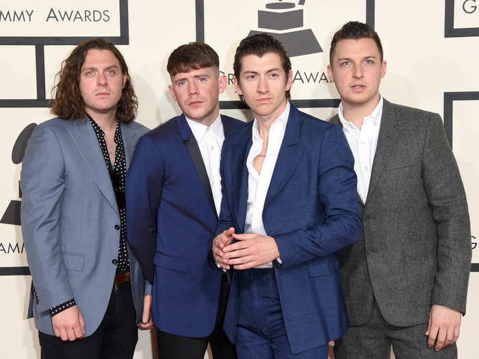 5. ARCTIC MONKEYS - AM: Sheffield rockers Arctic Monkeys finally cracked America last year with their fifth studio album AM. It was the band’s first record to go to number one in the US and helped Arctic Monkeys sell out their first US arena gig at Madison Square Gardens.