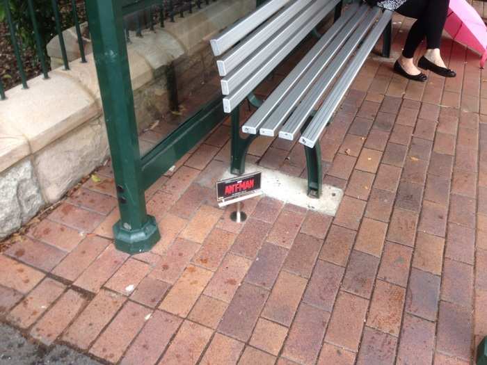 Marvel erected dozens of tiny billboards across Australia in April to promote the summer launch of superhero movie "Ant-Man."