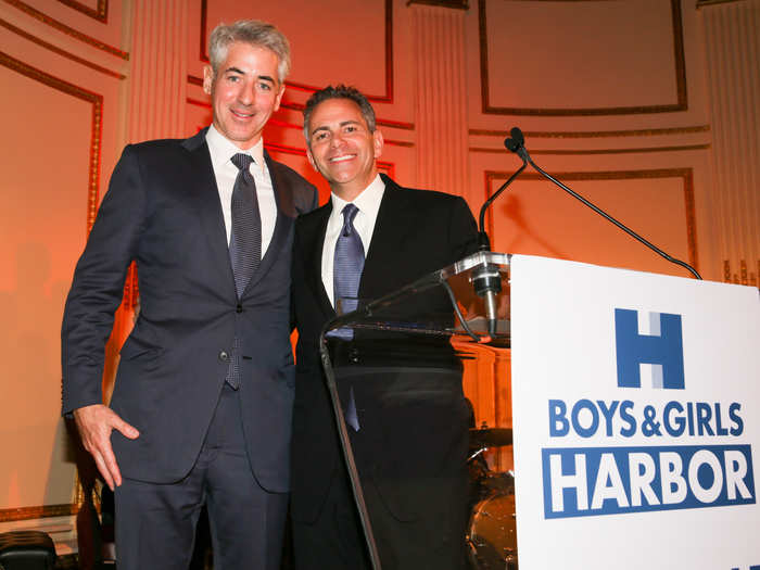 “David works hard to finance this city harbor to Harbor," said Bill Ackman, Founder and CEO Pershing Square Capital Management, as he introduced honoree David R. Weinreb. He also shared with audiences Weinreb’s roots in show business, which Weinreb later gladly showed off to the crowd.