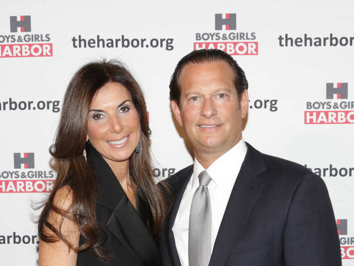 Mark Axelowitz, Managing Director at UBS Private Wealth Management, who spoke during the event is seen here with his wife, Ronda Axelowtiz.