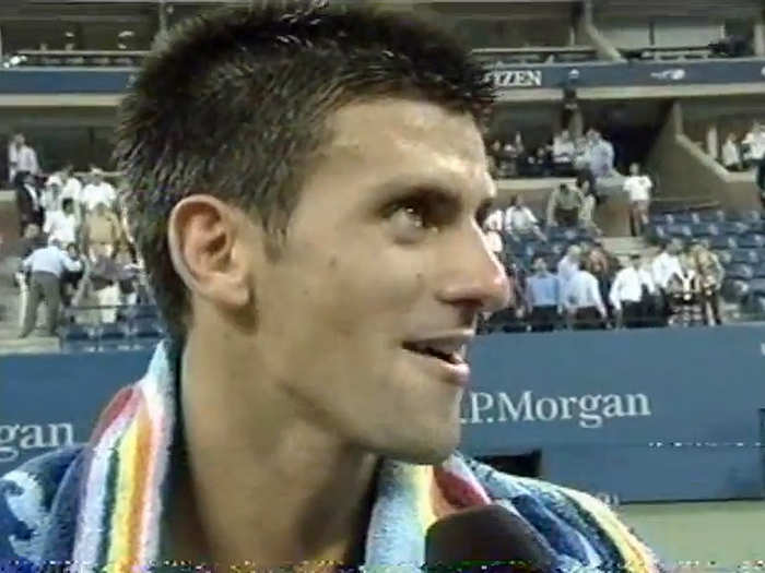 He likes to troll the crowd, including the time he ripped American Andy Roddick after beating him in New York City.