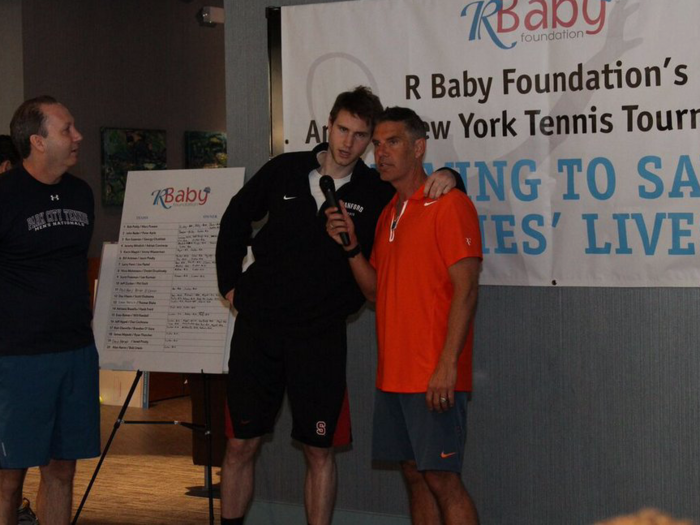 Ryan Thatcher played No. 1 at Stanford. He was a 3-time runner-up at the USTA National Championships (Kalamazoo). He