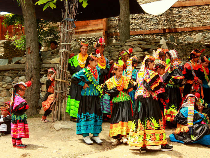 The Kalash, an indigenous people who live in Pakistan