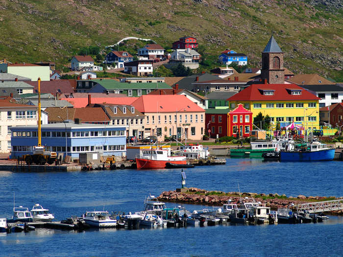 Saint Pierre et Miquelon, an island off the coast of Canada, is the last vestige of French control in North America. The colorful islands