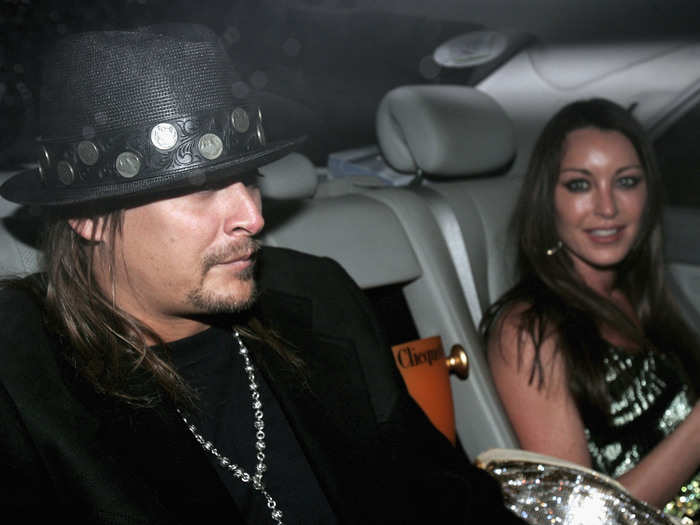 She was even linked to Kid Rock, but said later they were "just friends."