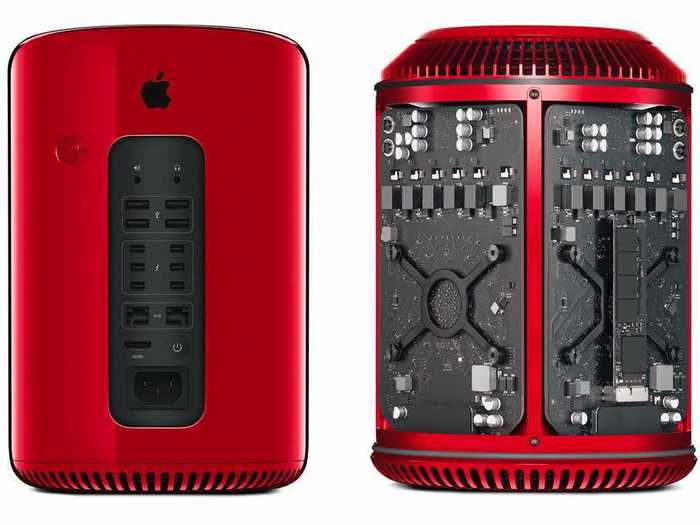 Apple Product Red Mac Pro