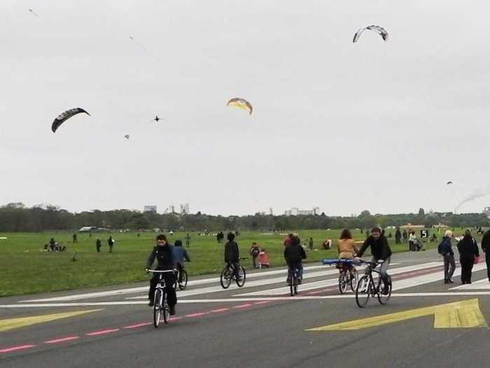 4. Ride a bike through Tempelhof, one of the world’s biggest inner-city parks.