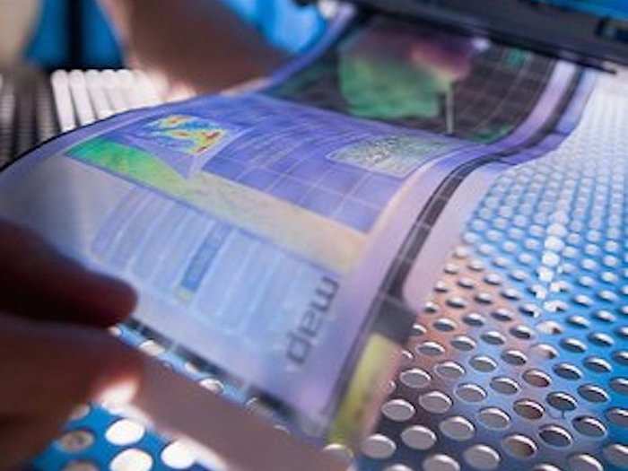 Foldable, flexible electronics