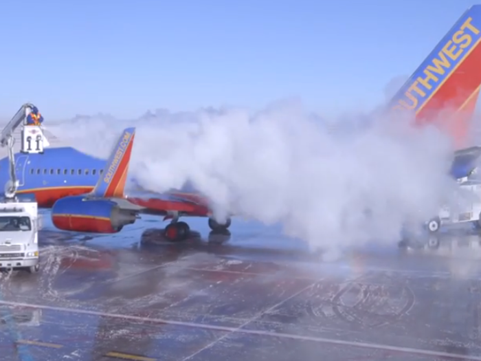 Faster, better methods of de-icing air planes