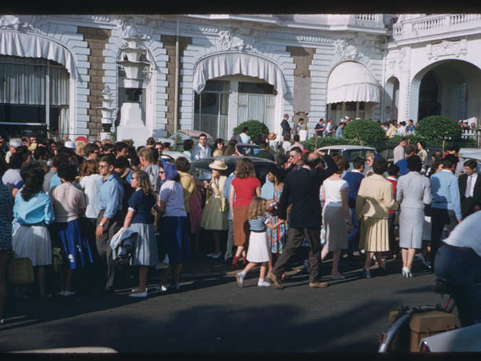 The Carlton hotel was the prime place to stay during the Cannes Film Festival, the headquarters for movie industry deal-making, and a favorite stop for movie lovers. The hotel is still around today and is operated by InterContinental hotels.