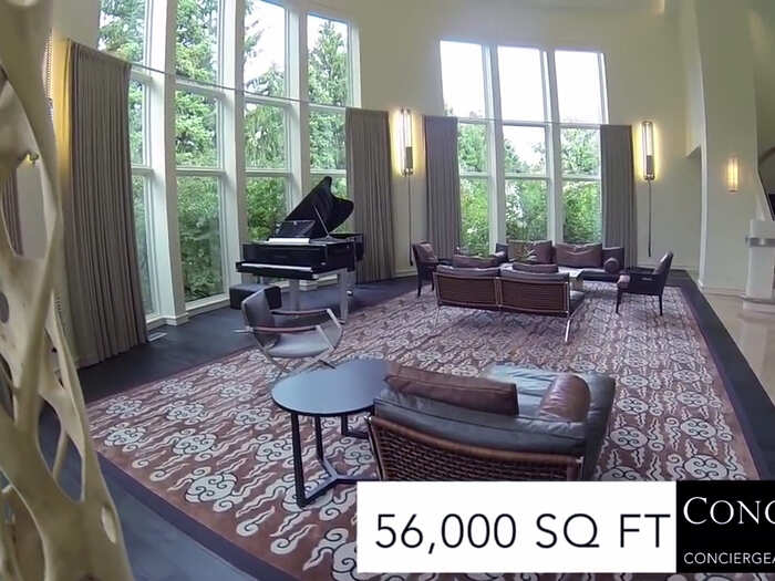 A piano room.