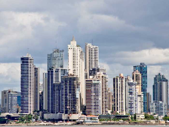 #18 Panama City, Panama has 241 tall buildings in 2,560 square kilometers.