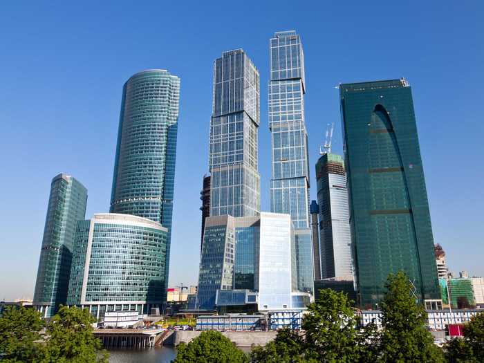 #4 Moscow, Russia has 10,896 tall buildings in 1,081 square kilometers.