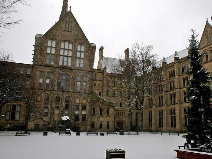 12. The University of Manchester