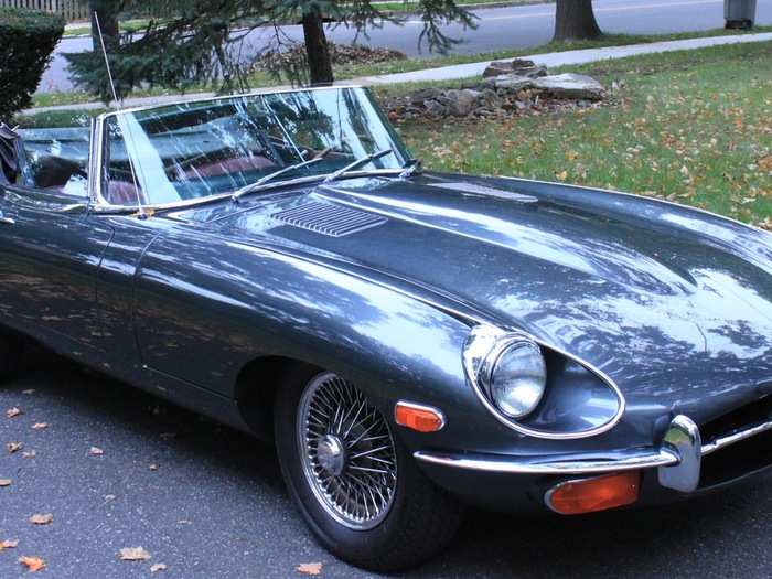 Then we took a 1969 Jaguar E-Type for a day. It