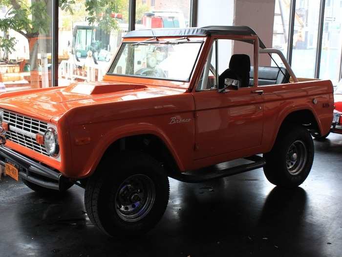 The Ford Bronco is also really popular.