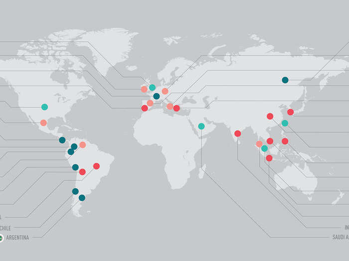 And here are the most-chosen CPG products in every country Kantar Worldpanel analyzes.