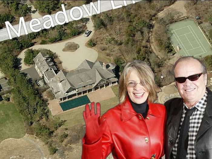 In mid-2014, the Hamptons home where Diane Keaton and Jack Nicholson holed up in "Something