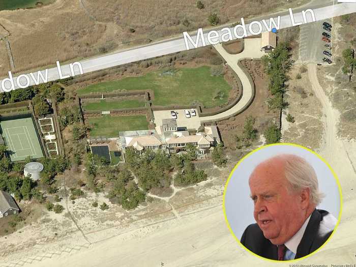 Ford Financial Fund managing member Gerald J. Ford owns this three-lot compound valued at $38.5 million, which includes the 6,000-square-foot guesthouse he purchased separately in 2011 for $10 million.