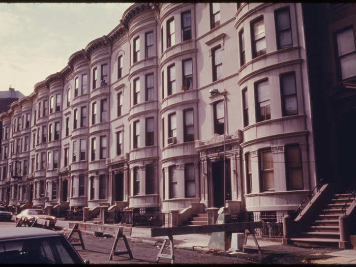 More row houses