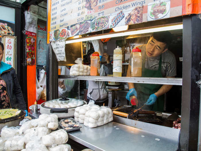 It became clear to me, almost immediately, how critical food is to the Flushing community.