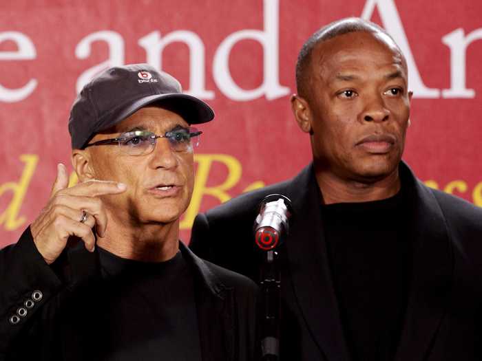 Dre teamed up with Interscope Records chairman Jimmy Iovine to launch Beats Electronics in 2006. The first Beats by Dr. Dre headphones were released in 2008.