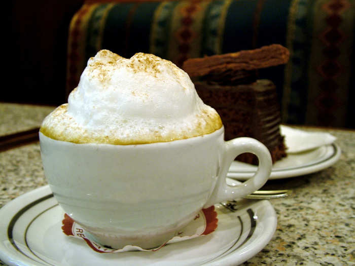 ITALY: Many Italians begin their day with a cappuccino and hard roll or biscotti.