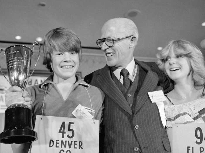 1981 winner Paige Pipkin Kimble, right, was runner-up in 1980 to Jacques Bailly, left. She couldn