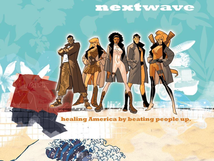 "Nextwave: Agents of H.A.T.E." by Warren Ellis and Stuart Immonen
