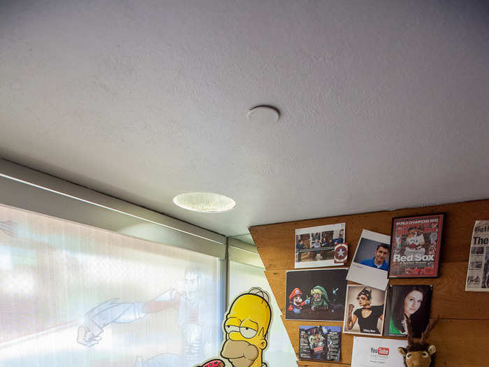 Even Homer Simpson is lurking around.