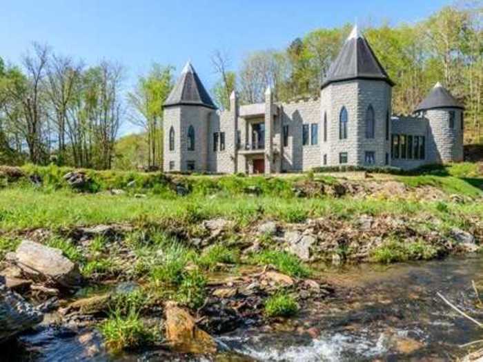 A solid stone fortress in Georgia sits on 71 acres of land.