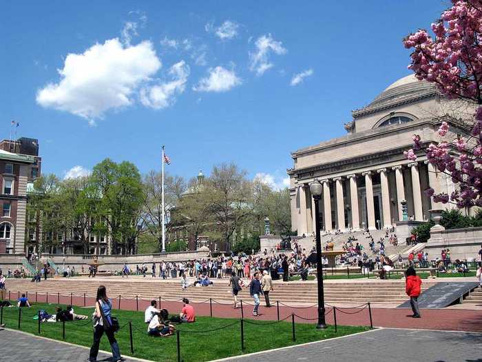 After two years at UC Berkeley, he transferred to Columbia University in New York.