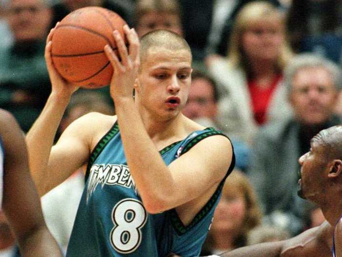 Rasho Nesterovic was taken 17th by the Minnesota Timberwolves.