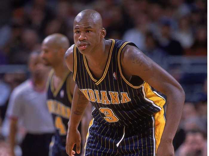 Al Harrington was taken 25th by the Indiana Pacers.