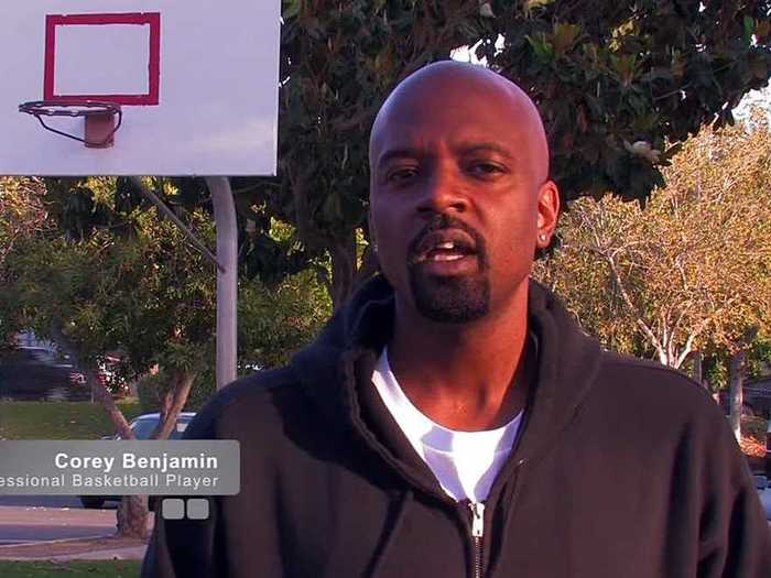 Benjamin played four seasons in the NBA and is now a basketball trainer and a mentor at several elementary schools.