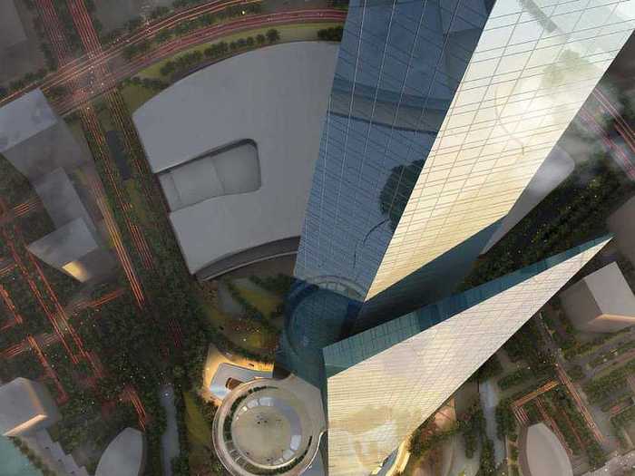 The expected cost of the Kingdom Tower