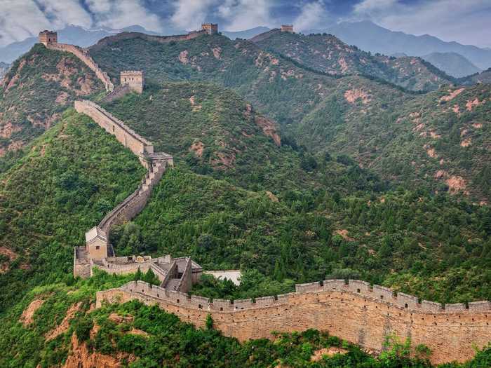 17. Great Wall at Mutianyu, China