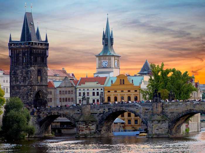 16. Charles Bridge, Prague, Czech Republic