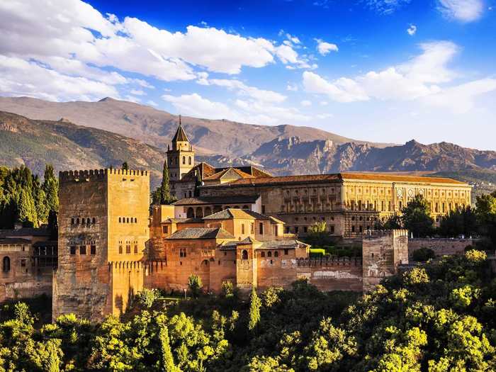 14. The Alhambra, Granada, Spain