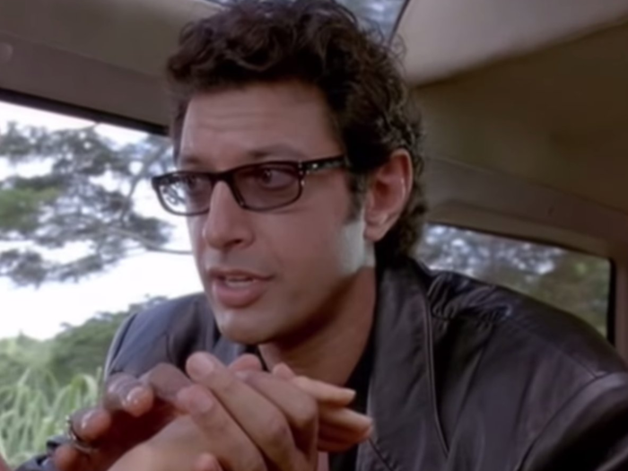 THEN: Jeff Goldblum played Dr. Ian Malcolm, a mathematician who is a big believer in chaos theory.