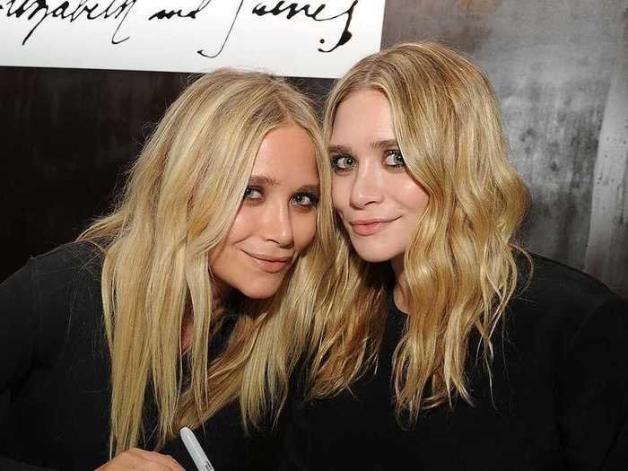 AGE 28: Mary-Kate and Ashley Olsen