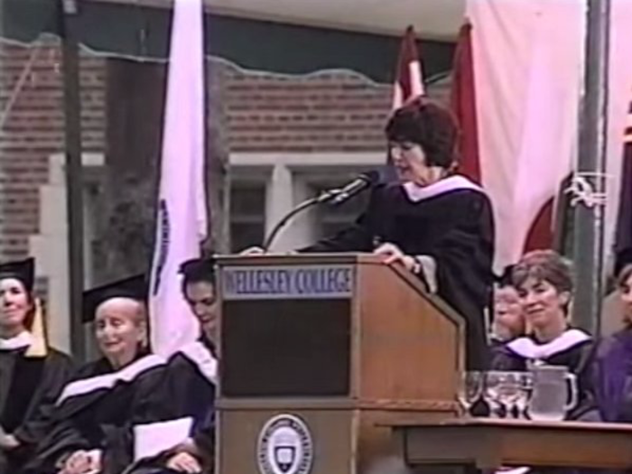 Nora Ephron — Wellesley College, 1996