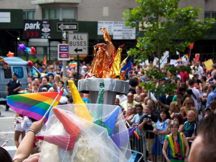 Take part in the biggest gay pride celebration in the world on June 28th. During The March, thousands of revelers will march down Fifth Avenue in a lively celebration with over-the-top costumes, live music, and incredibly colorful floats.