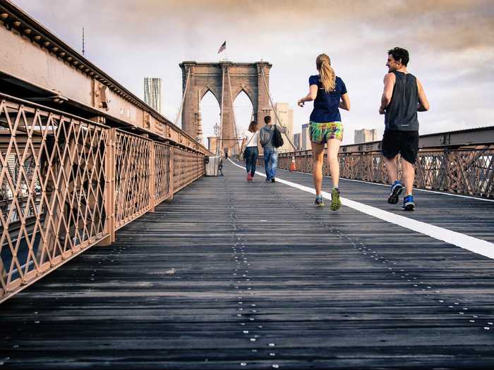 The Brooklyn Bridge is open year-round, but the summer heat makes for a great walk along the East River. Head to the famous Grimaldi’s Pizza once you make your way to the end of the bridge.