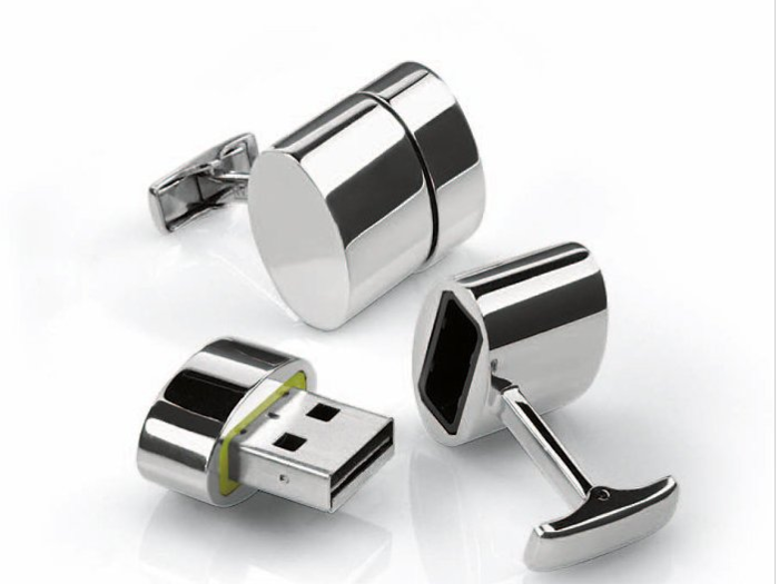 For the techie father – wifi and USB cuff links.