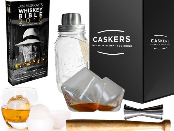 For the whiskey lover – a full whiskey set.