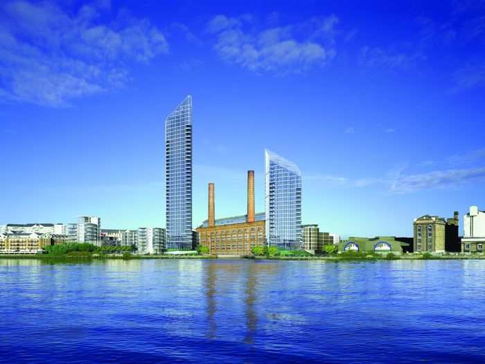 Chelsea Waterfront will become one of the largest residential converted buildings in the UK when it